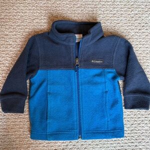 Columbia Blue Fleece Baby Boy 6-12 Mos 6 To 12 Months